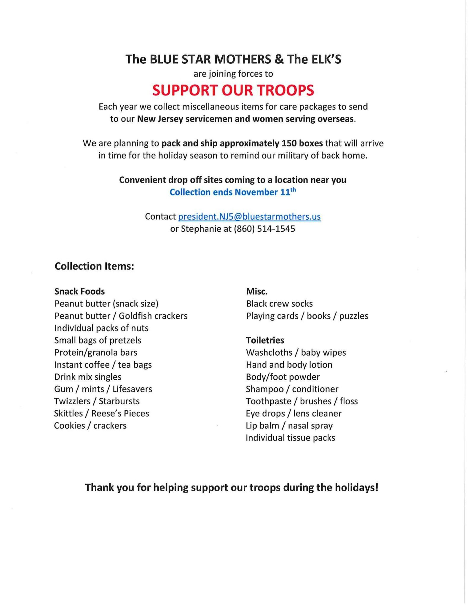 Announcements City of Port Republic